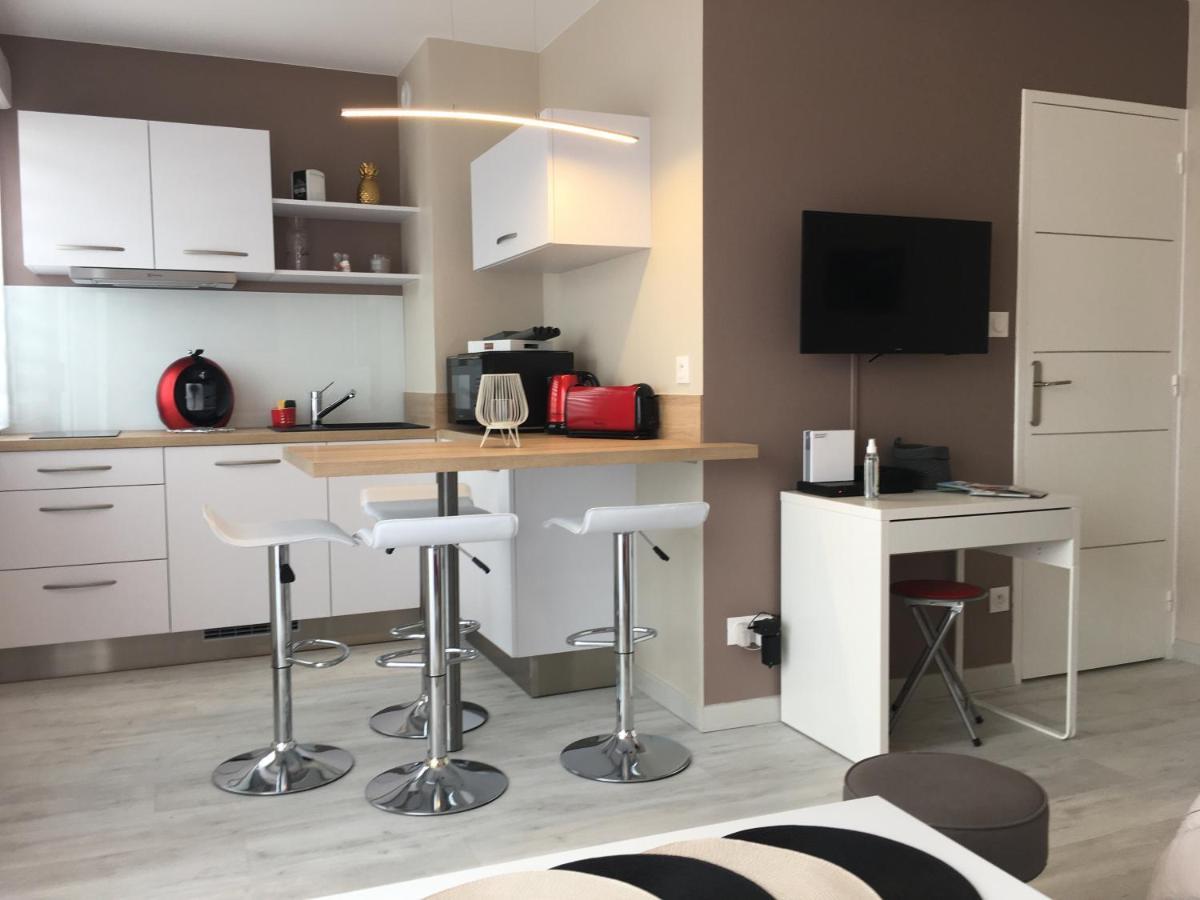 Charmant Studio 25 M2, 900M De La Plage เลส์ซาบล์-โดล็อนน์ ภายนอก รูปภาพ